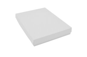 GIFT BOX WHITE 29x22x4cm SET/10